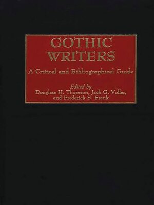 cover image of Gothic Writers